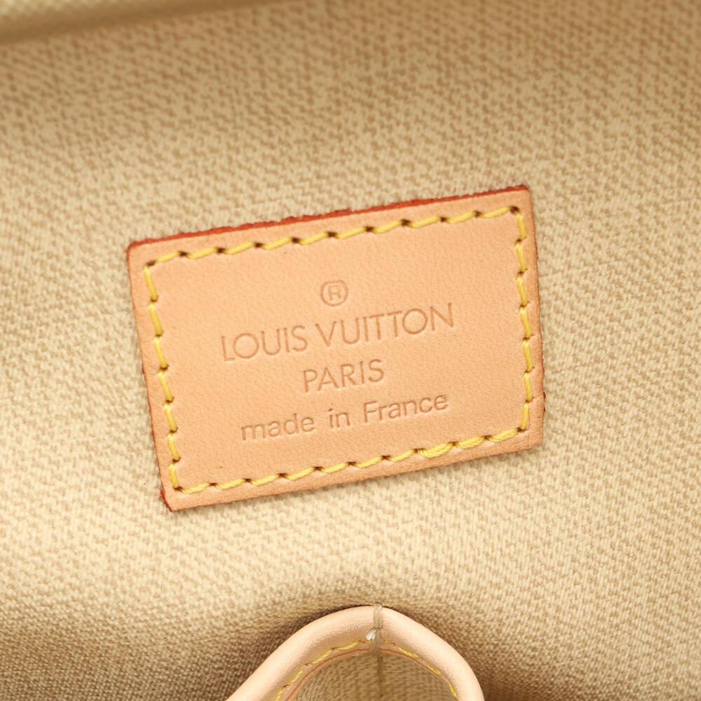 Louis Vuitton Monogram Brown Handbag Leather Canvas Trouville - Picture 3 of 8